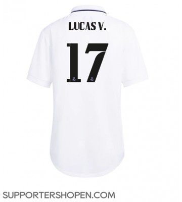 Real Madrid Lucas Vazquez #17 Hemma Matchtröja Dam 2022-23 Kortärmad